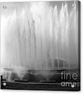 Barcelona Water Fountain Joy Acrylic Print