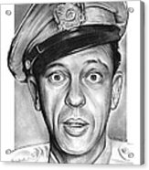 Barney Fife Acrylic Print