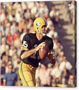 Bart Starr Buying Time Acrylic Print