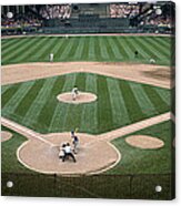 Baseball Match In Progress, U.s Acrylic Print