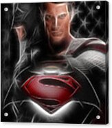 Batman Vs Superman Acrylic Print