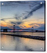 Bayside Sunset Acrylic Print