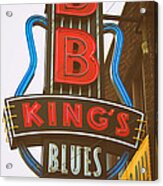 Bb King's Blues Club Acrylic Print