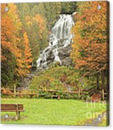 Beaver Brook Falls Colebrook New Hampshire Acrylic Print