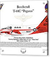 Beechcraft T-44c Pegasus Acrylic Print