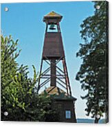 Bell Tower In Port Townsend Acrylic Print