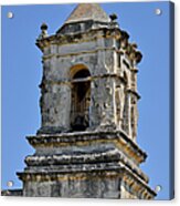 Bell Tower Mission San Jose Tx Acrylic Print