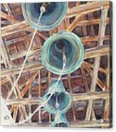 Bells Of Cherepish Monastery Bulgaria Acrylic Print