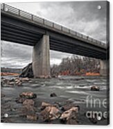 Below The Bridge Acrylic Print