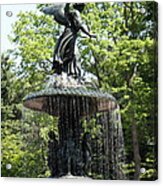 Bethesda Fountain Nyc I Acrylic Print