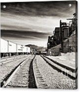 Bethlehem Steel Tracks Acrylic Print