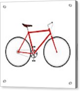Bicycle Illustration Acrylic Print