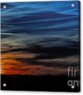 Big Sky Sunset Acrylic Print