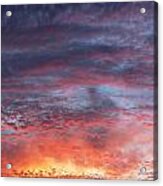 Big Sunset Acrylic Print