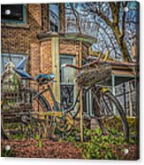 Bike Garden Acrylic Print