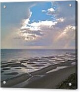 Biloxi Sandbar Acrylic Print