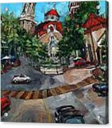 Birmingham Five Points Acrylic Print