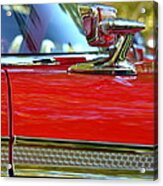 Black And Red Ford Acrylic Print