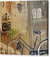 Black Bicycle Acrylic Print