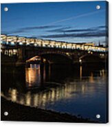 Blackfriars Bridge - London U K Acrylic Print