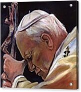 Blessed Pope John Paul Ii  Image 2 Acrylic Print