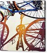 Blue Bike Acrylic Print