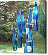 Blue Bottle Tree Acrylic Print
