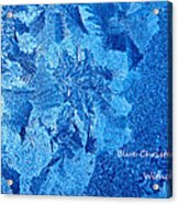 Blue Christmas Acrylic Print