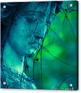 Blue Green Angel Acrylic Print