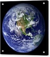 Blue Marble Image Of Earth (2010) Acrylic Print