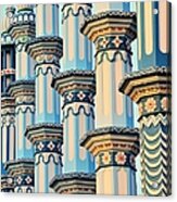 Blue Mosque Acrylic Print