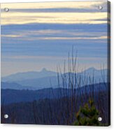 Blue Ridge Mountains Acrylic Print