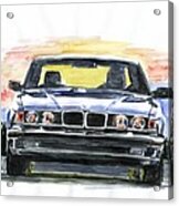 Bmw E32 Acrylic Print