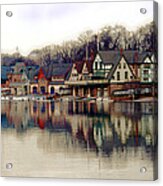 Boathouse Row Philadelphia Acrylic Print