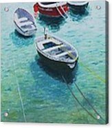 Boats St Ives Cornwall Acrylic Print