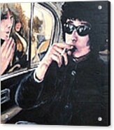 Bob Dylan 1966 Acrylic Print