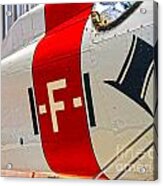 Boeing Fighter 4b-1 -  Close Up Acrylic Print