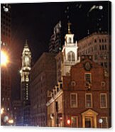 Boston History Acrylic Print