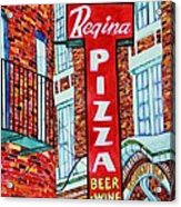 Boston Pizzeria Acrylic Print