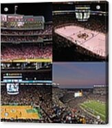 Boston Sports Teams And Fans Acrylic Print