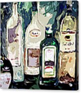 Bottles By Ginette Acrylic Print