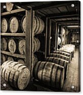 Bourbon Barrels Acrylic Print