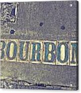 Bourbon Street Tiles Acrylic Print