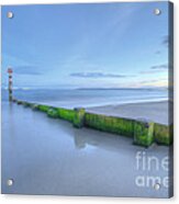 Bournemouth Beach Sunset Acrylic Print