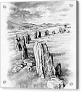 Braaid Stone Circle Acrylic Print