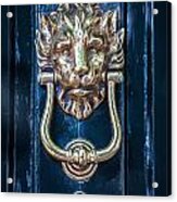 Brass Door Knocker Acrylic Print