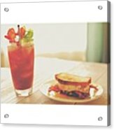 Breakfast Is The Most Important Meal Of Acrylic Print