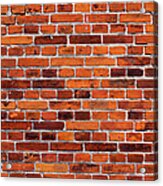 Brick Wall Acrylic Print