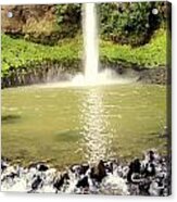 Bridal Veil Falls Acrylic Print