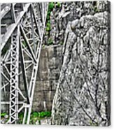 Bridge In Vermont Acrylic Print